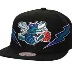 Mitchell & Ness Snapback-Double Trouble Snapback Hwc Charlotte Hornets