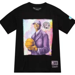 Men Mitchell & Ness T-Shirts & Tops-Draft Day Colorwash Tee Toronto Raptors Tracy Mcgrady