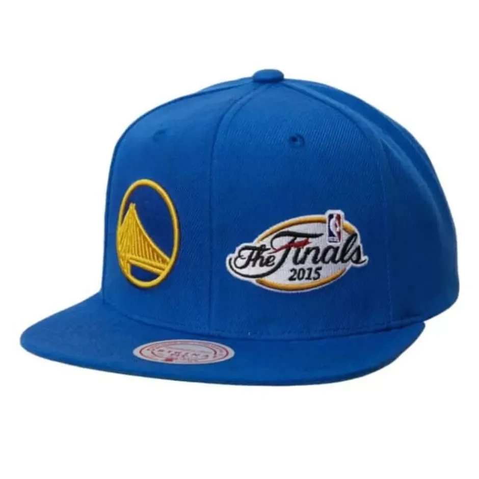 Mitchell & Ness Snapback-Dual Whammy Snapback Golden State Warriors