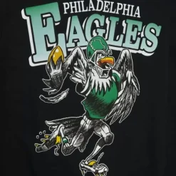 Men Mitchell & Ness Hoodies & Sweatshirts-Eagles Crew Philadelphia Eagles