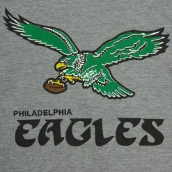 Men Mitchell & Ness Hoodies & Sweatshirts-Eagles Crew Philadelphia Eagles