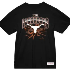 Men Mitchell & Ness T-Shirts & Tops-Earthquake Tee Texas A&M University