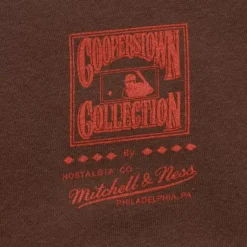 Men Mitchell & Ness Hoodies & Sweatshirts-Easy Cool Crewneck Sweatshirt Houston Astros