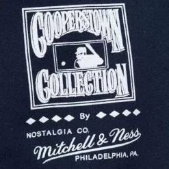 Men Mitchell & Ness Hoodies & Sweatshirts-Easy Cool Crewneck Sweatshirt New York Yankees