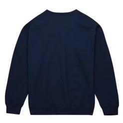 Men Mitchell & Ness Hoodies & Sweatshirts-Easy Cool Crewneck Sweatshirt Los Angeles Dodgers