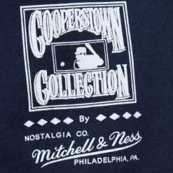 Men Mitchell & Ness Hoodies & Sweatshirts-Easy Cool Crewneck Sweatshirt Los Angeles Dodgers