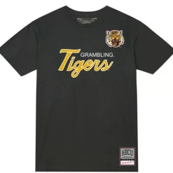 Men Mitchell & Ness T-Shirts & Tops-Elite Tee Grambling State University