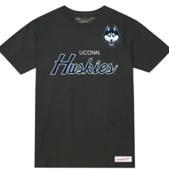 Men Mitchell & Ness T-Shirts & Tops-Elite Tee University Of Connecticut