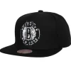 Mitchell & Ness Snapback-Embroidery Glitch Snapback Brooklyn Nets