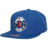 Mitchell & Ness Snapback-Embroidery Glitch Snapback Los Angeles Clippers