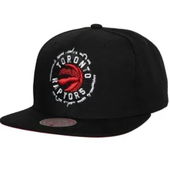 Mitchell & Ness Snapback-Embroidery Glitch Snapback Toronto Raptors