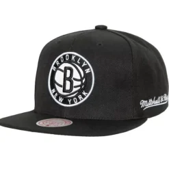 Mitchell & Ness Snapback-English Dropback Snapback Brooklyn Nets