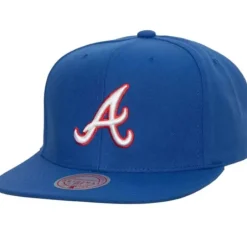 Mitchell & Ness Snapback-Evergreen Snapback Coop Atlanta Braves