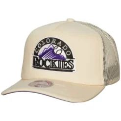 Mitchell & Ness Snapback-Evergreen Trucker Snapback Coop Colorado Rockies