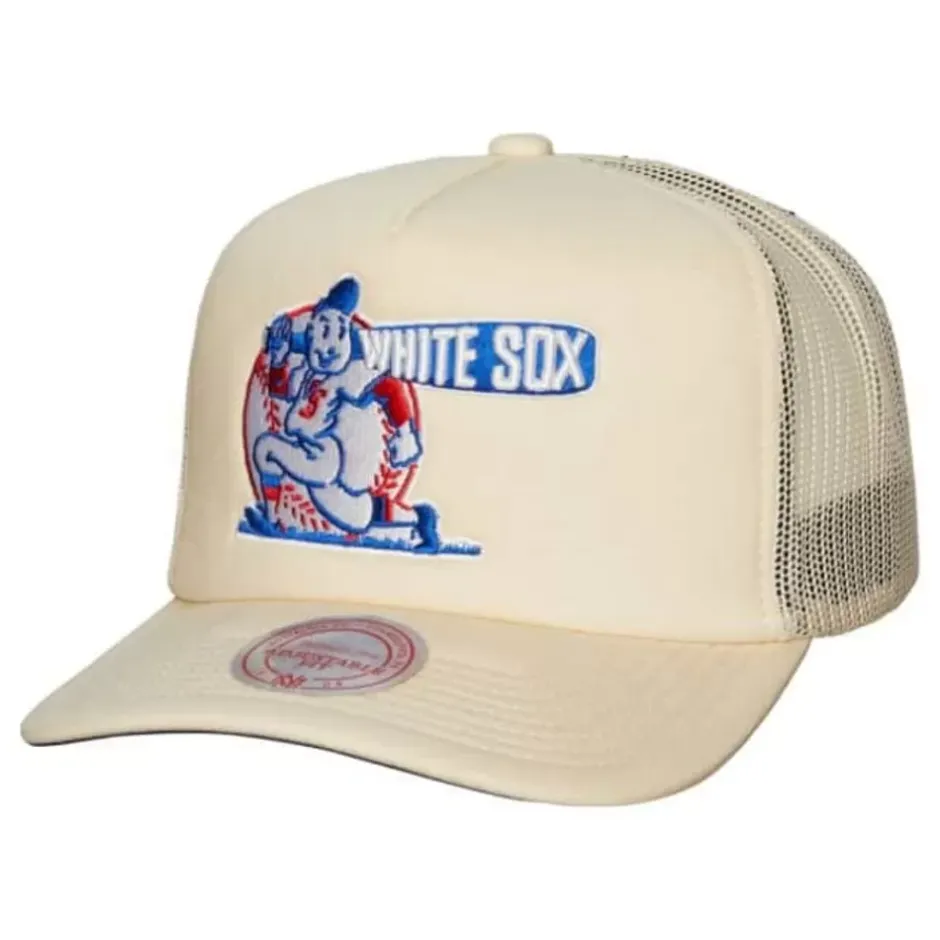 Mitchell & Ness Snapback-Evergreen Trucker Snapback Coop Chicago White Sox