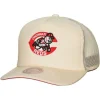 Mitchell & Ness Snapback-Evergreen Trucker Snapback Coop Cincinnati Reds