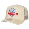 Mitchell & Ness Snapback-Evergreen Trucker Snapback Coop Texas Rangers