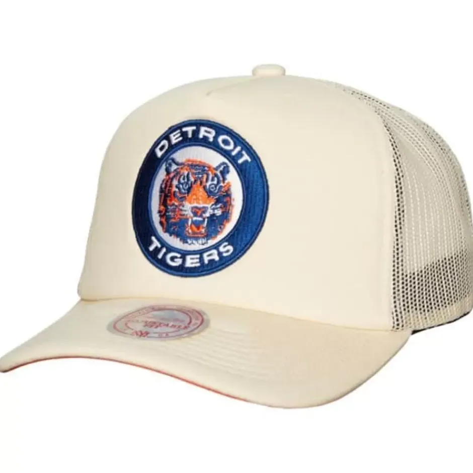 Mitchell & Ness Snapback-Evergreen Trucker Snapback Coop Detroit Tigers