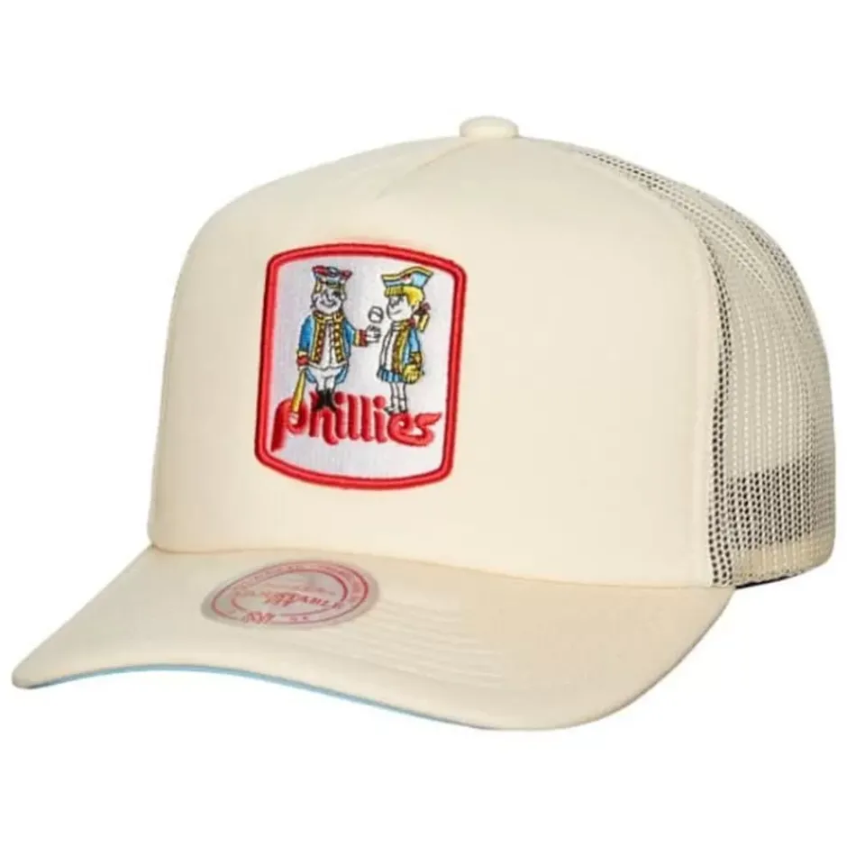 Mitchell & Ness Snapback-Evergreen Trucker Snapback Coop Philadelphia Phillies