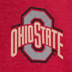 Men Mitchell & Ness T-Shirts & Tops-Extra Innings Ss Tee Ohio State