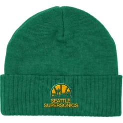 Mitchell & Ness Knit-Fandom Knit Beanie Seattle Supersonics
