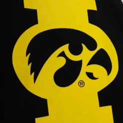 Men Mitchell & Ness Hoodies & Sweatshirts-Fashion Fleece Crew University Of Iowa