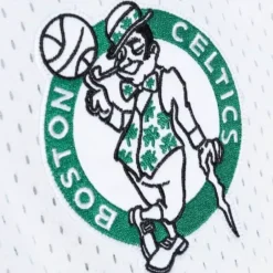 Men Mitchell & Ness T-Shirts & Tops-Fashion Mesh V-Neck Boston Celtics