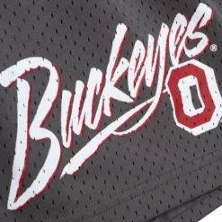 Men Mitchell & Ness Shorts-Final Exam Shorts Ohio State
