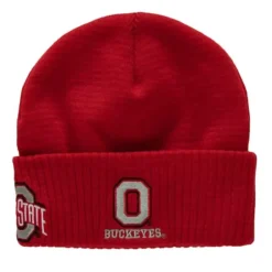Mitchell & Ness Knit-First Letterman Knit Ohio State