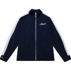 Men Mitchell & Ness Jackets & Outerwear-Flashback Track Jacket Houston Astros