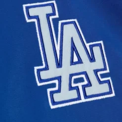 Men Mitchell & Ness Jackets & Outerwear-Flashback Track Jacket Los Angeles Dodgers