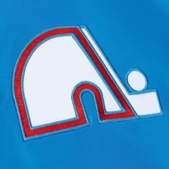 Men Mitchell & Ness Jackets & Outerwear-Flashback Track Jacket Quebec Nordiques