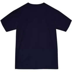 Men Mitchell & Ness T-Shirts & Tops-Football Helmet Graphic Tee Jackson State University