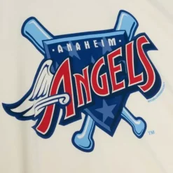 Men Mitchell & Ness T-Shirts & Tops-Freedom Tee Anaheim Angels