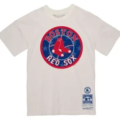Men Mitchell & Ness T-Shirts & Tops-Freedom Tee Boston Red Sox