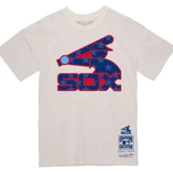 Men Mitchell & Ness T-Shirts & Tops-Freedom Tee Chicago White Sox