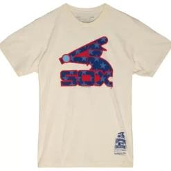 Men Mitchell & Ness T-Shirts & Tops-Freedom Tee Chicago White Sox