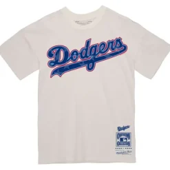 Men Mitchell & Ness T-Shirts & Tops-Freedom Tee Los Angeles Dodgers