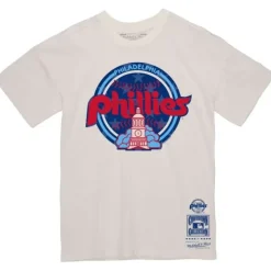 Men Mitchell & Ness T-Shirts & Tops-Freedom Tee Philadelphia Phillies