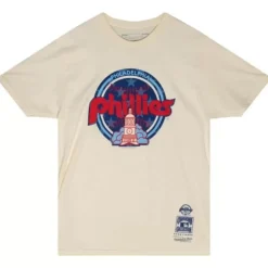 Men Mitchell & Ness T-Shirts & Tops-Freedom Tee Philadelphia Phillies