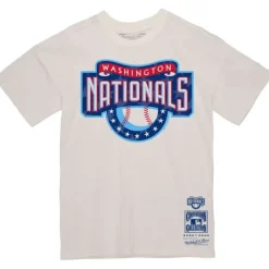 Men Mitchell & Ness T-Shirts & Tops-Freedom Tee Washington Nationals