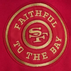 Men Mitchell & Ness Hoodies & Sweatshirts-Fttb All Over Crew 3.0 San Francisco 49Ers