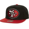 Mitchell & Ness Snapback-Fttb Core Side Snapback San Francisco 49Ers