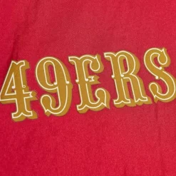 Men Mitchell & Ness Jackets & Outerwear-Fttb Team Og Anorak Windbreaker San Francisco 49Ers