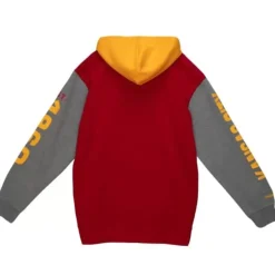 Men Mitchell & Ness Hoodies & Sweatshirts-Full Zip Fleece Kansas City Chiefs