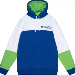 Men Mitchell & Ness Hoodies & Sweatshirts-Fusion Fleece 2.0 Atlanta Hawks