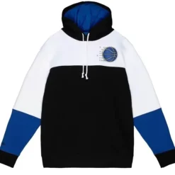 Men Mitchell & Ness Hoodies & Sweatshirts-Fusion Fleece 2.0 Orlando Magic