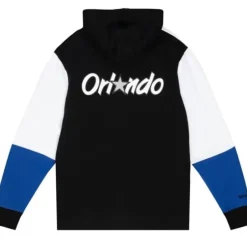 Men Mitchell & Ness Hoodies & Sweatshirts-Fusion Fleece 2.0 Orlando Magic