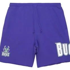Men Mitchell & Ness Shorts-Game Day Ft Shorts Milwaukee Bucks