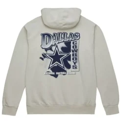 Men Mitchell & Ness Hoodies & Sweatshirts-Game Day Hoodie Dallas Cowboys